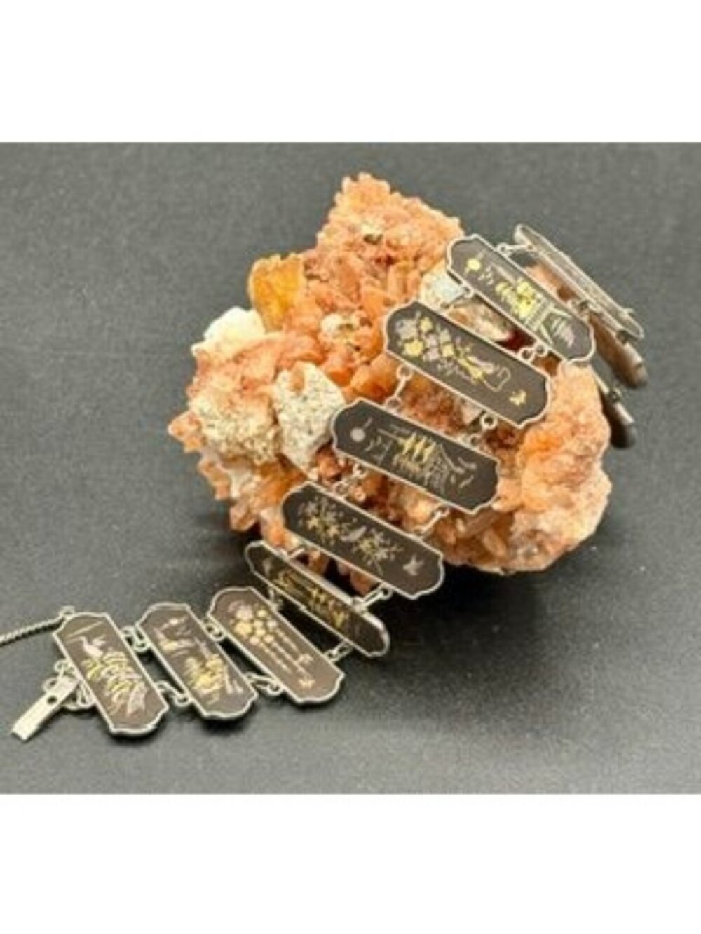Vintage Japanese Niellowork Bracelet R170
